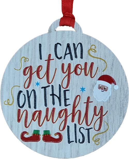 On The Naughty List Hanger (6 Pack) | PX20