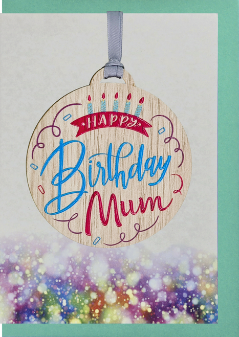 Mum Happy Birthday Card with Gift | AB02 (5 Pack)