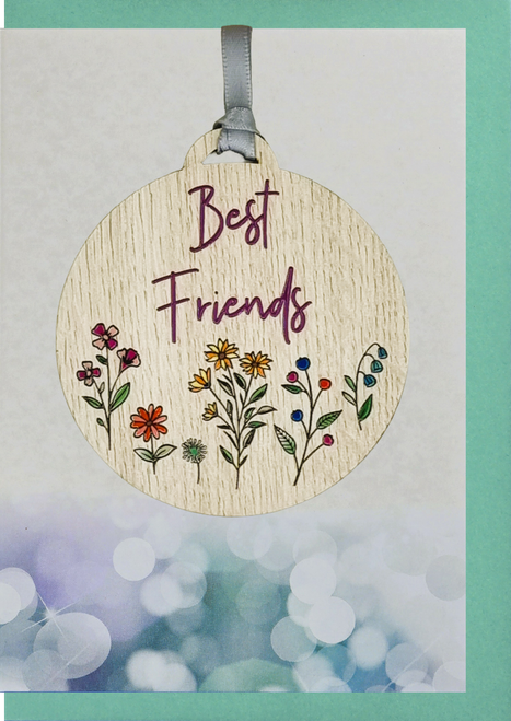 Best Friends Card with Gift | AL20 (5 Pack)