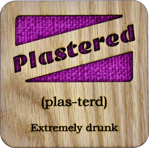 Plastered Square Coaster | LCR411