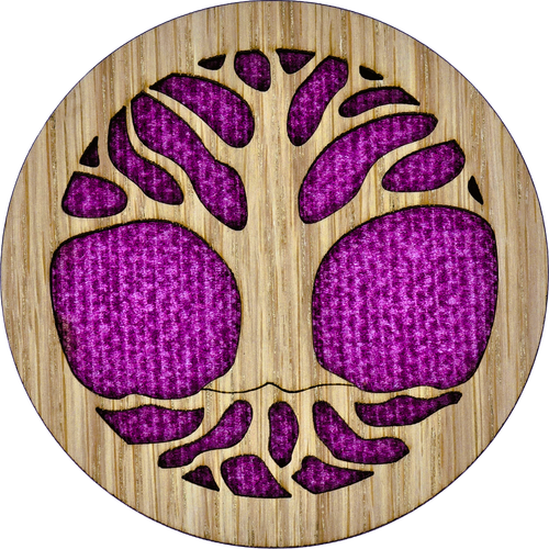 Tree of Life Round Coaster | LCR416