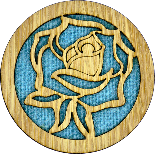 English Rose Round Coaster | LCR426