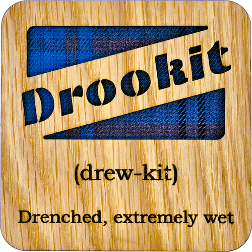 Drookit Square Coaster | LCR79