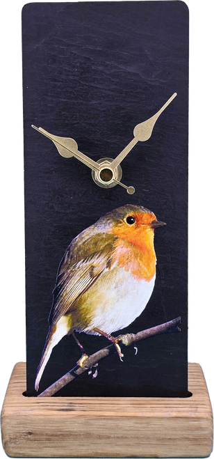 Robin Slate Mantle Clock | SOC73