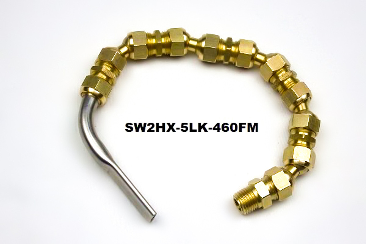 SW2 Flutemaster .460 x .070 Swivel nozzle on Hex Line