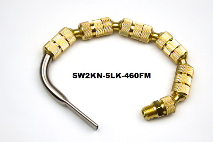 SW2 Flutemaster .460" x .070" Swivel nozzle on Knurled Line