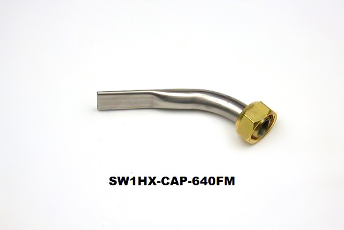 SW1 .640" x .095" Flutemaster Nozzle with HEX Cap