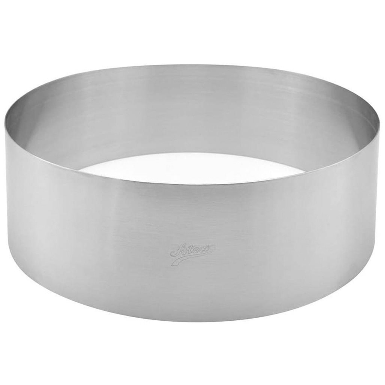 Stainless Steel Cake Ring Molds Round Tower Ring Tart Ring Tart Crust Bread