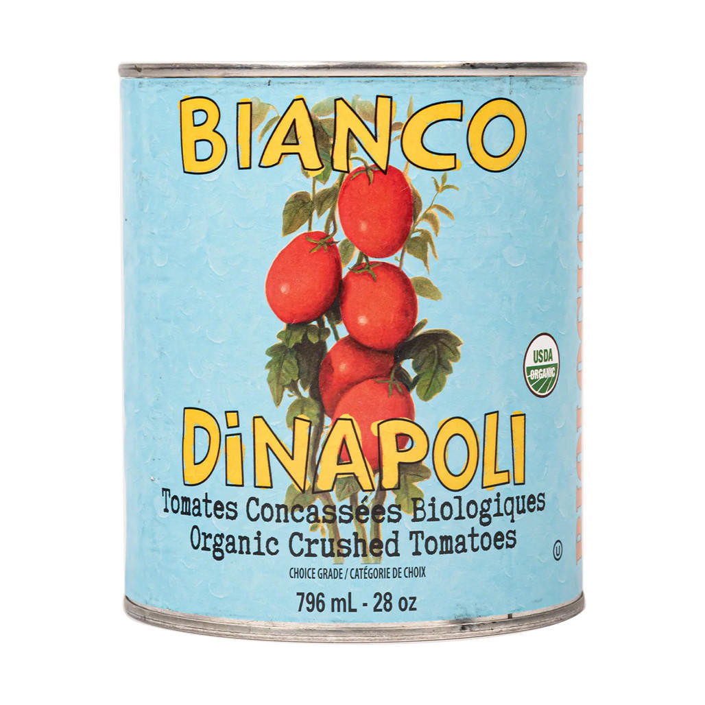 DiNAPOLI - Crushed Tomatoes Organic, 28oz - The Gourmet Warehouse