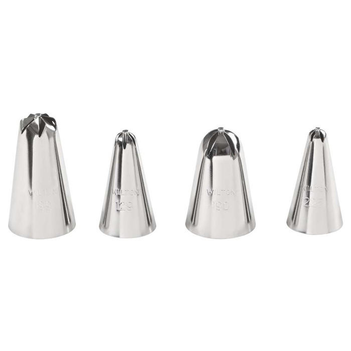 Drop Flowers Piping Tip Set, Set of The Gourmet Warehouse