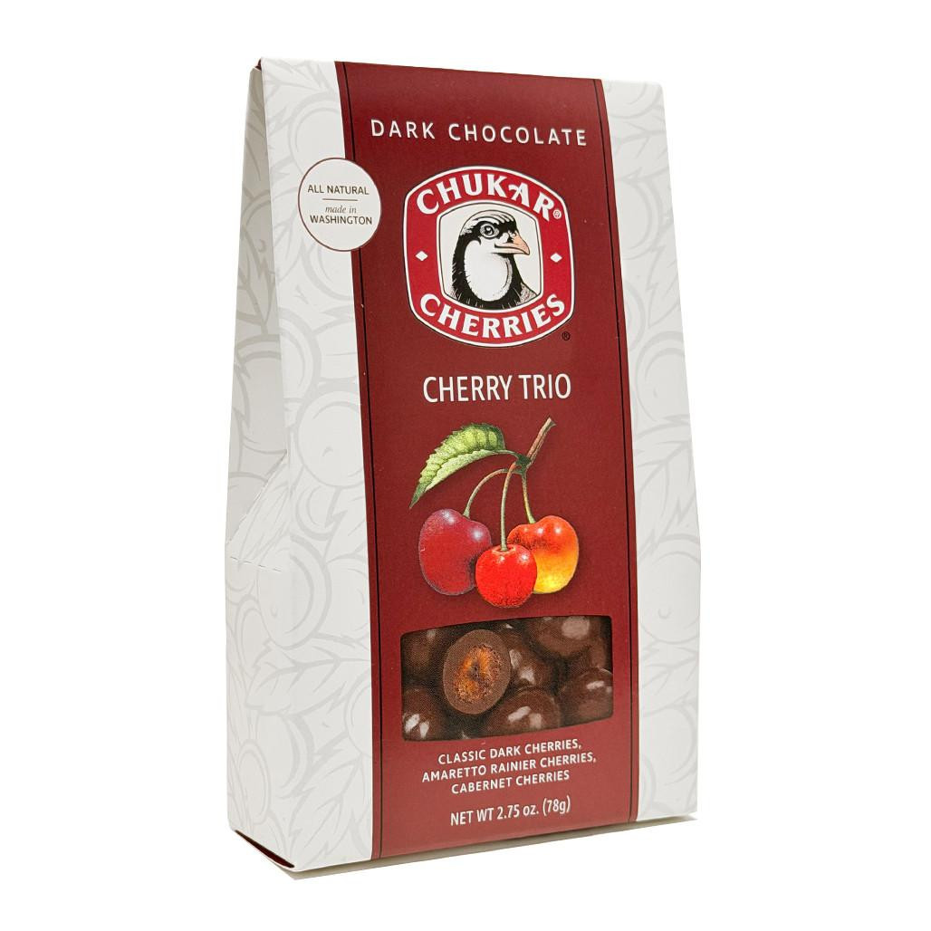 Dark Chocolate - Cherry Trio, 78g - The Gourmet Warehouse