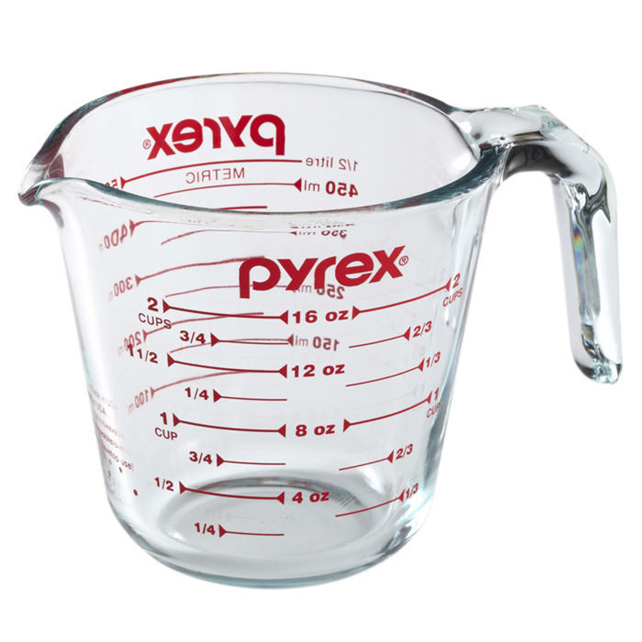 Measuring Cup - Glass, 2 Cup - The Gourmet Warehouse