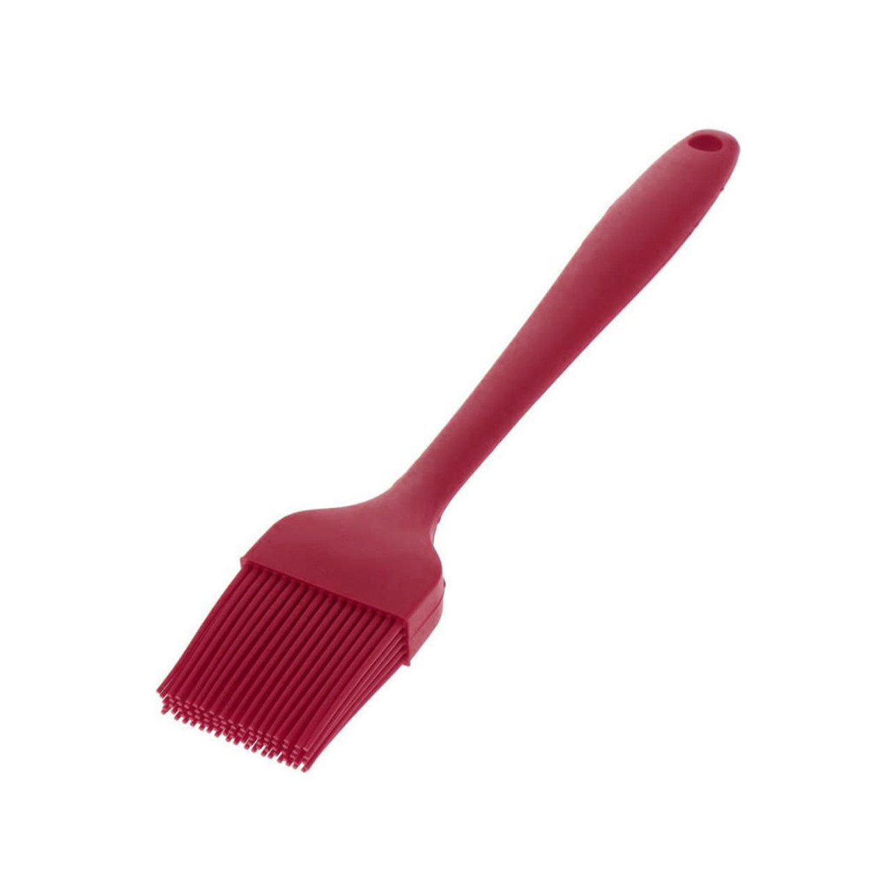 De Buyer 474024 Maryse Pastry Brush, Silicone, Red, 27 cm