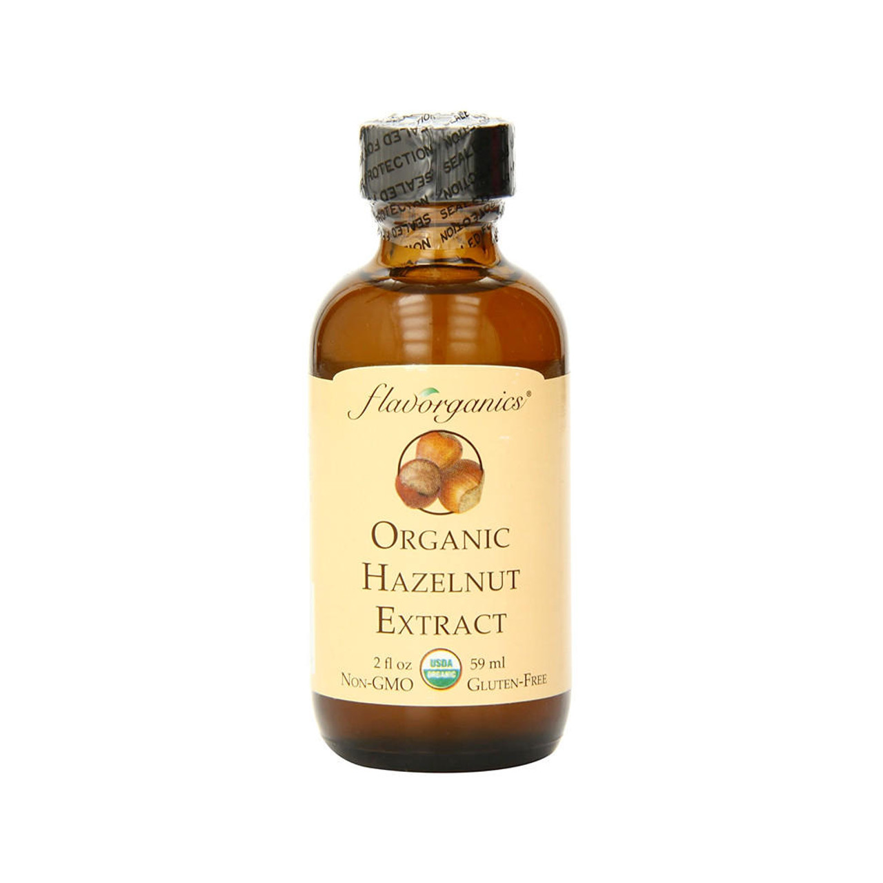 Hazelnut Extract Organic, 59ml The Gourmet Warehouse