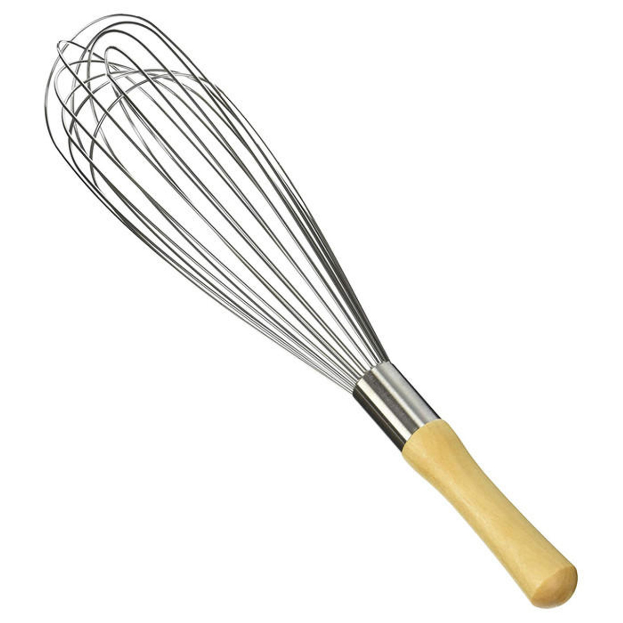 Sauce Whisk 14-inch with Wood Handle