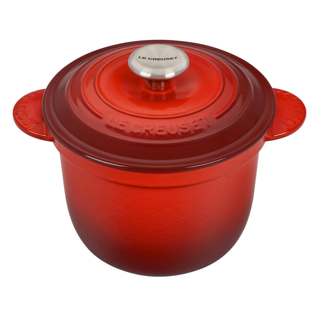 Cerise Rice Pot Cast Iron, The Gourmet Warehouse