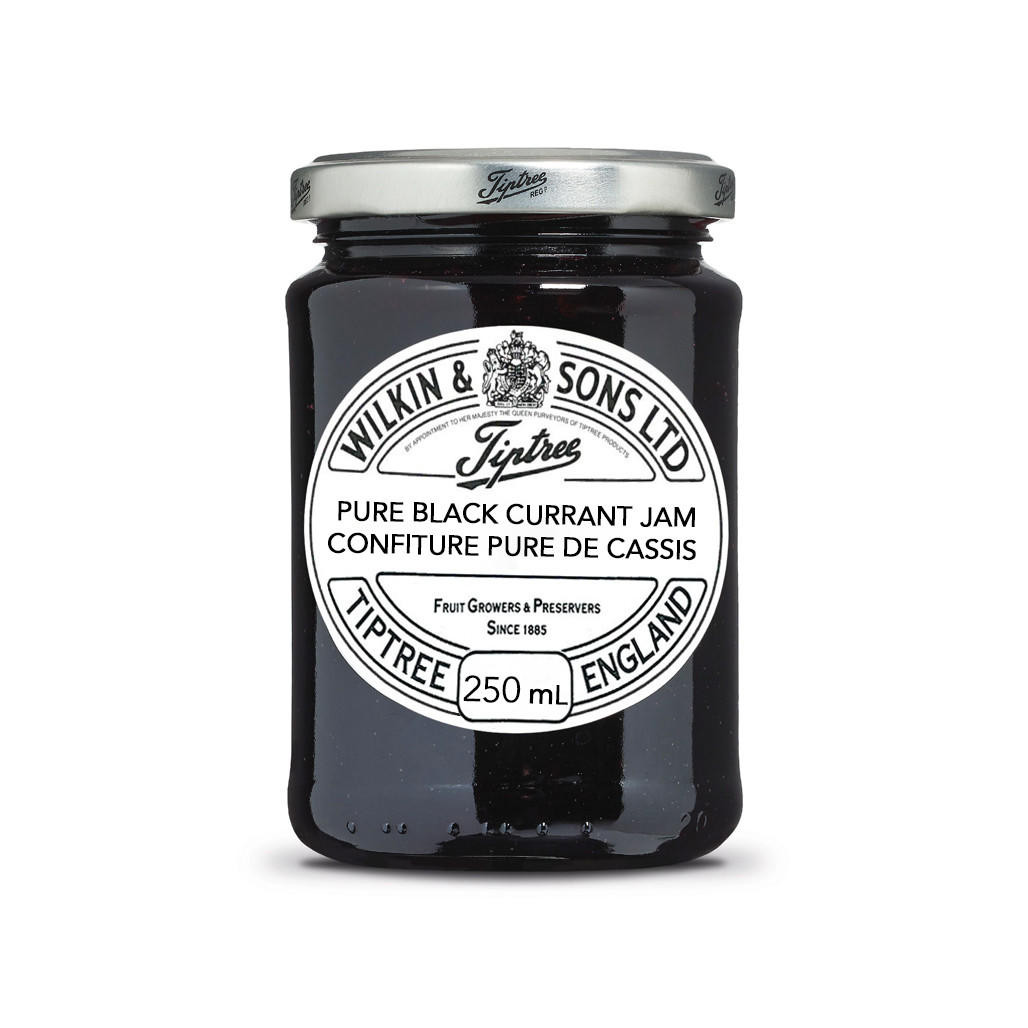 Pure Black Currant Jam, 250ml - The Gourmet Warehouse