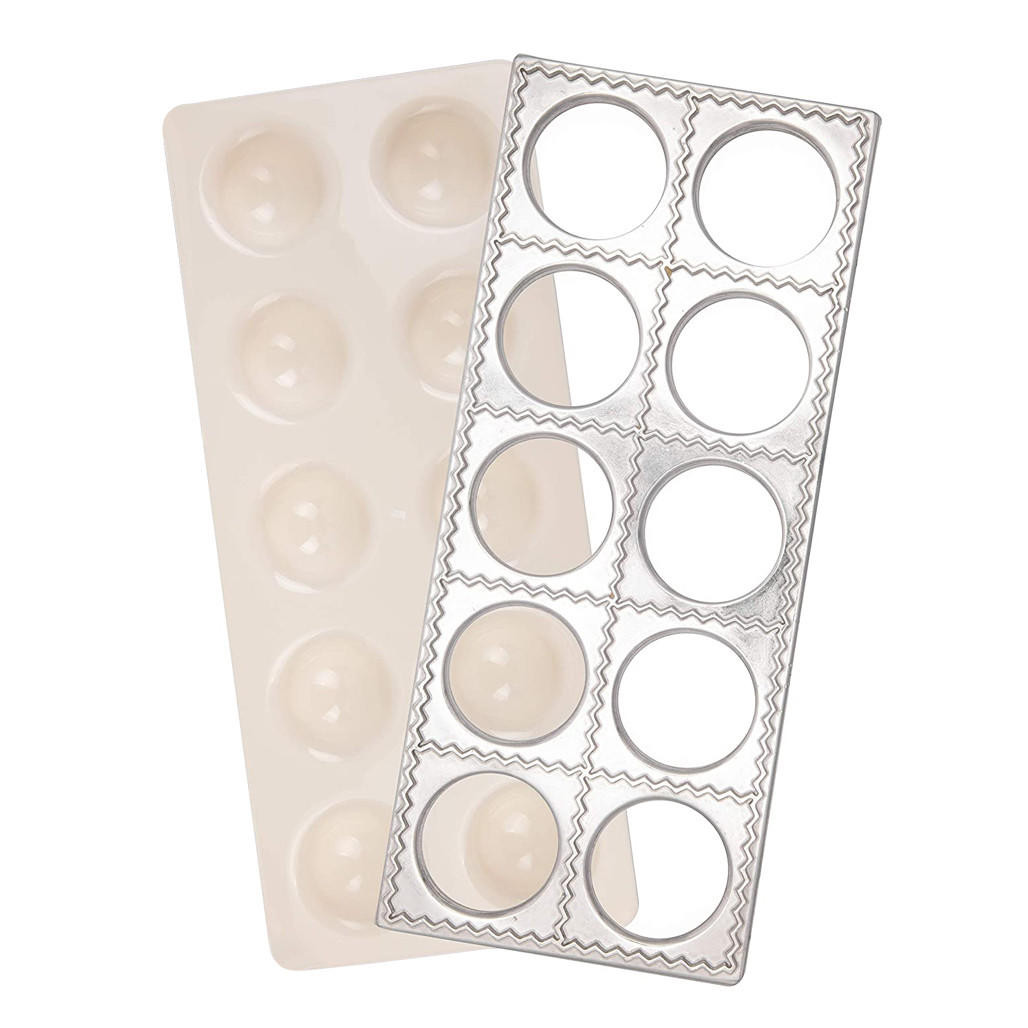 Ravioli Tray Press Extra Large Squares, 10-Count The1