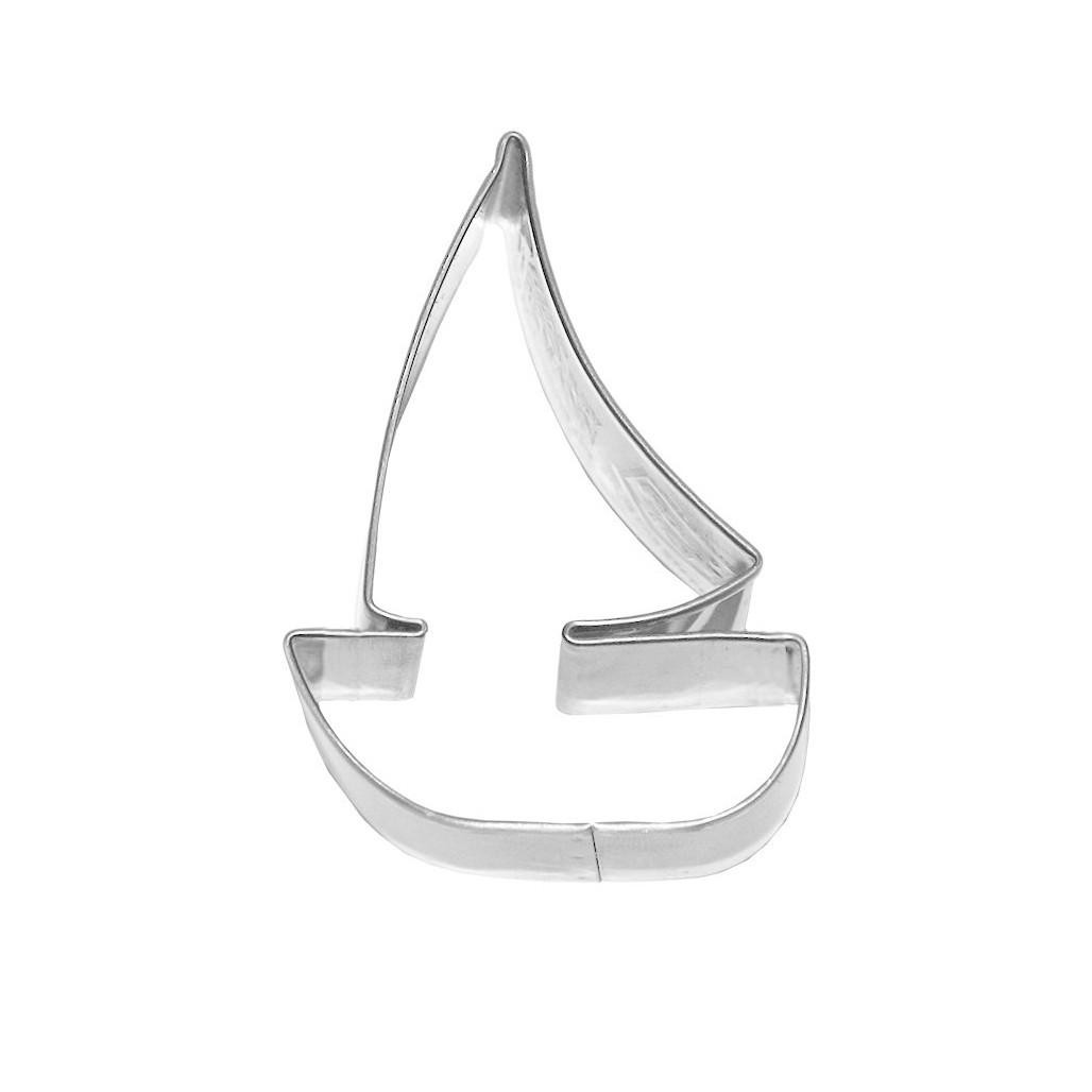 CybrTrayd R & M Sailboat 8,9 cm Cookie Cutter in Durable