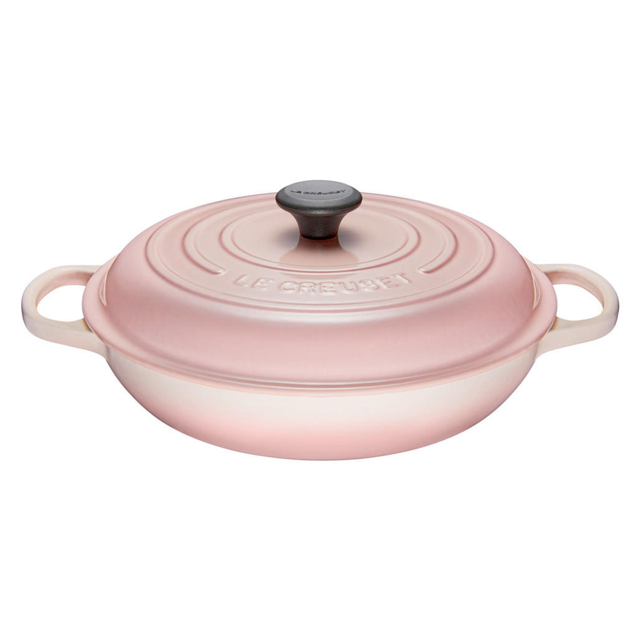 Le Creuset Cast Iron Shallow Casserole 26 Shell Pink