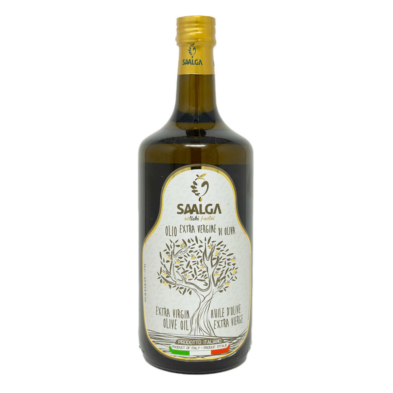 Saalga Unfiltered Extra Virgin Olive Oil Cold Pressed, 1L The Gourmet  Warehouse