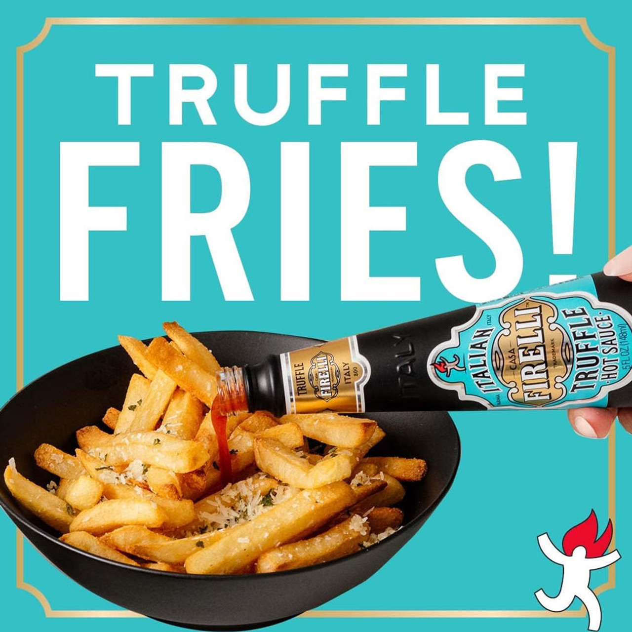 Firelli Italian Truffle Hot Sauce, 148ml The Gourmet Warehouse