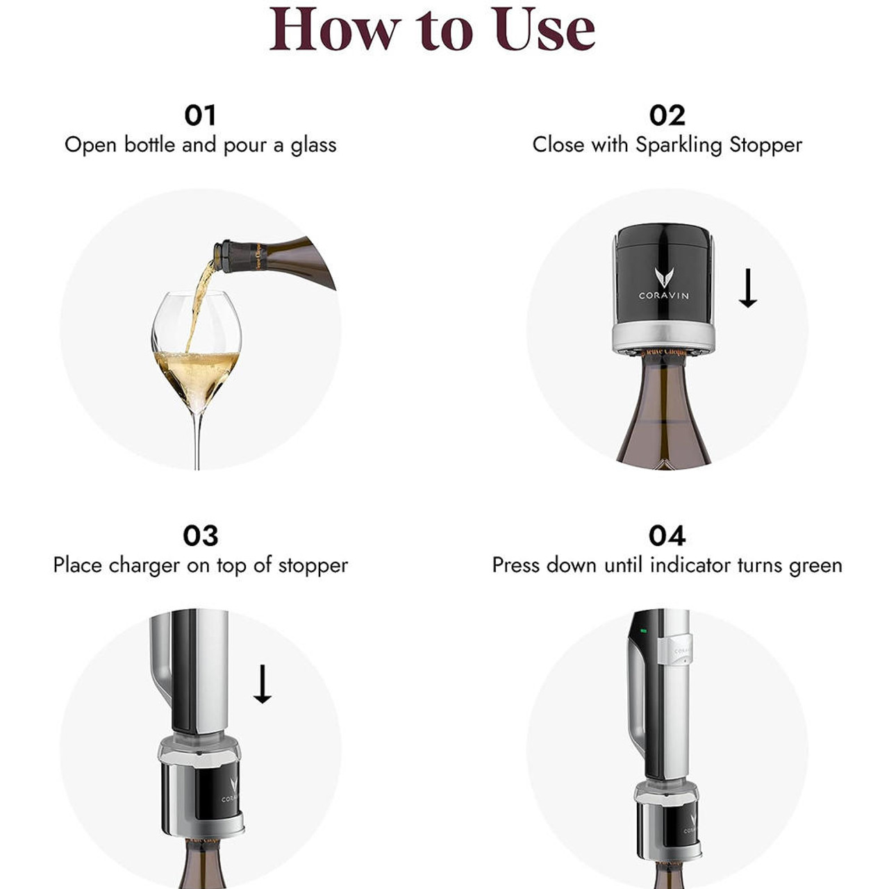 Coravin Sparkling Wine Preservation System The Gourmet Warehouse