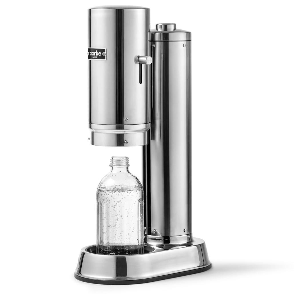 aarke Carbonator Pro スチールシルバー Aarke Carbonator Pro Stainless Steel - Sparkling Water Maker