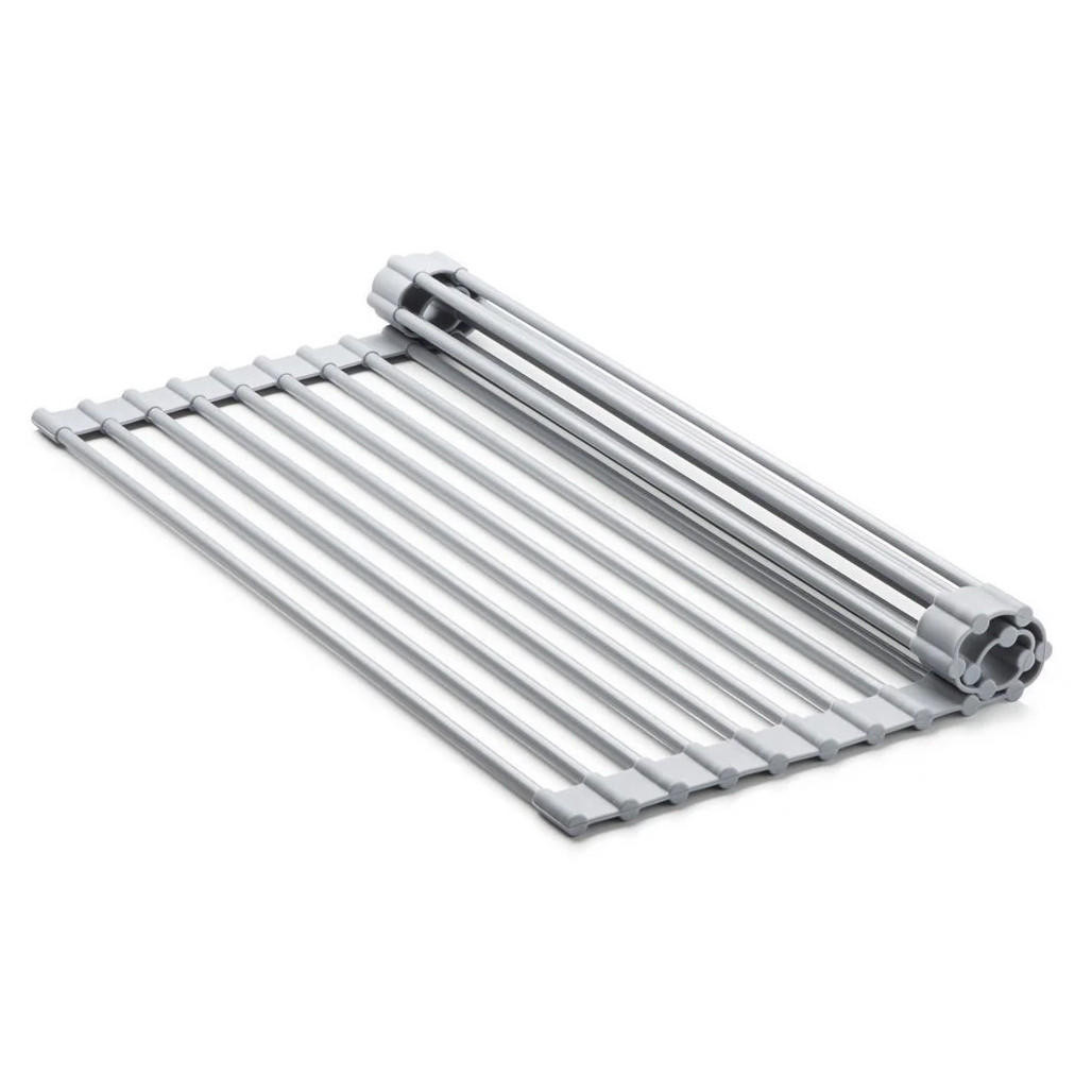 Over-Sink Roll-Up Dish Drying Rack, x 13-in The Gourmet