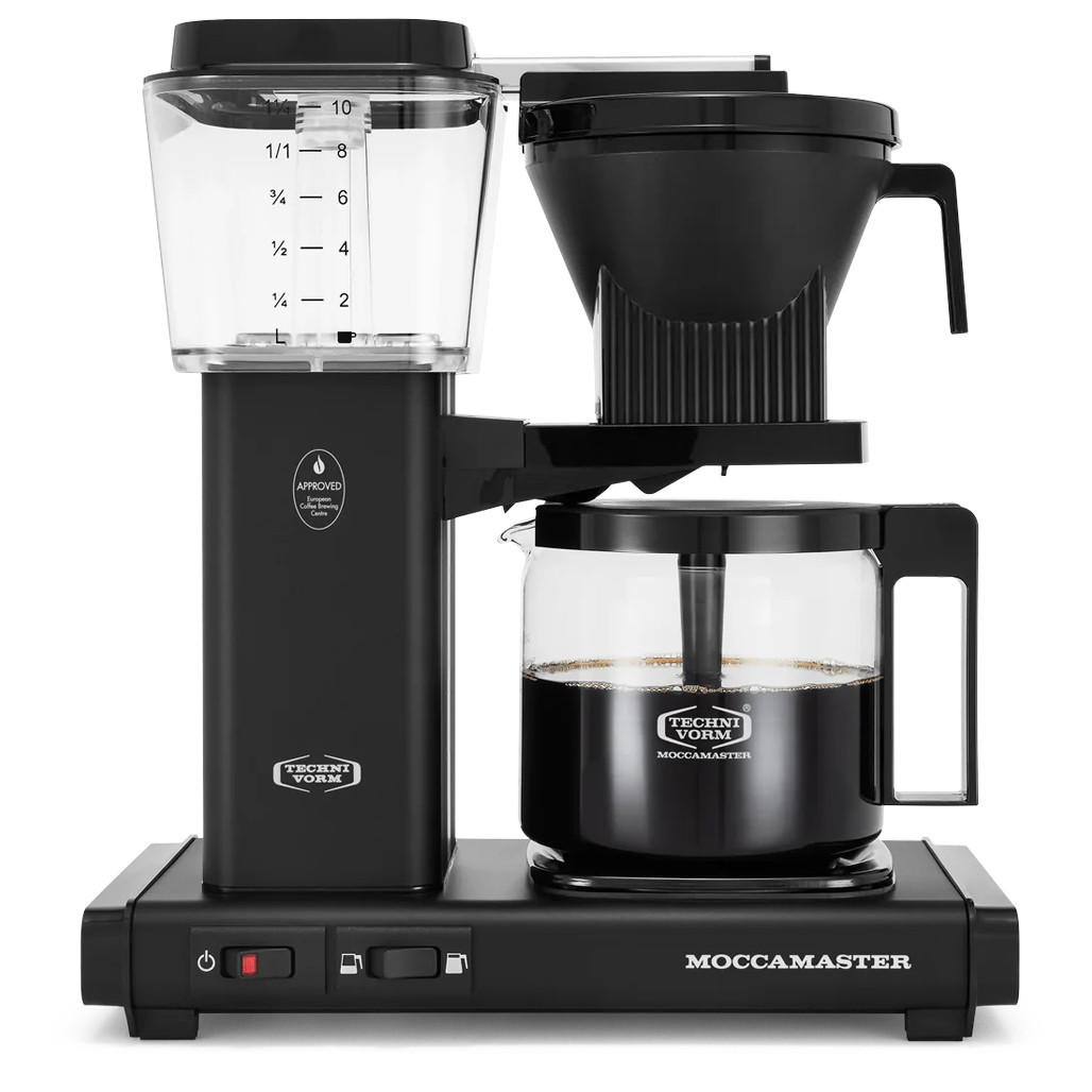 KBGV Select 10 Cup Coffee Maker - Glass Carafe, Matte Black - The