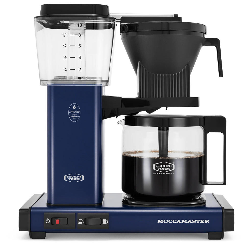 KBGV Select 10 Cup Coffee Maker - Glass Carafe, Midnight Blue