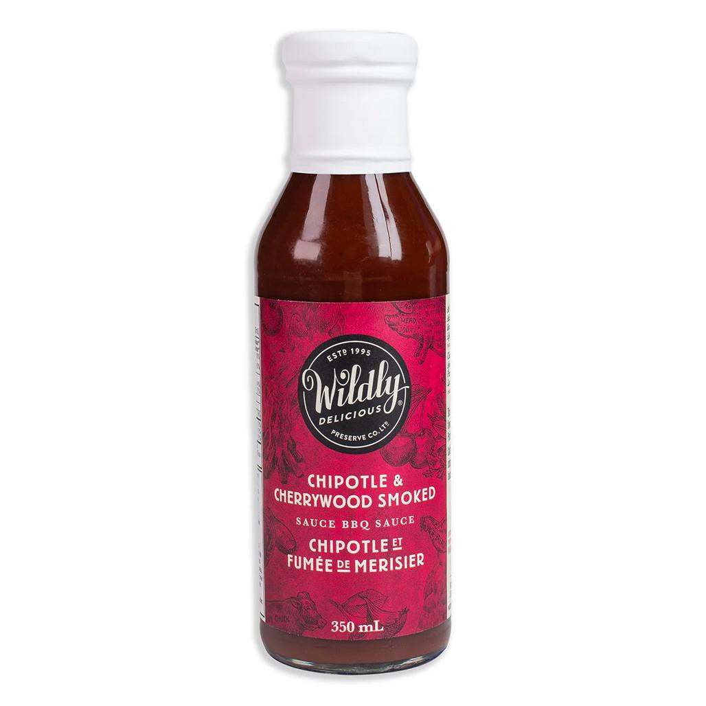 BBQ Sauce Chipotle Cherrywood Smoked, 350ml The Gourmet