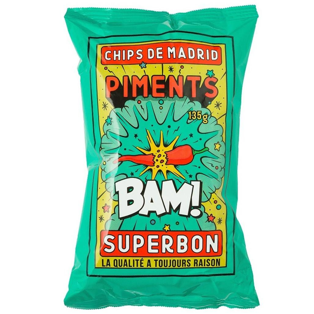 pimento Superbon - Pimento Potato Chips, 135g - The Gourmet Warehouse