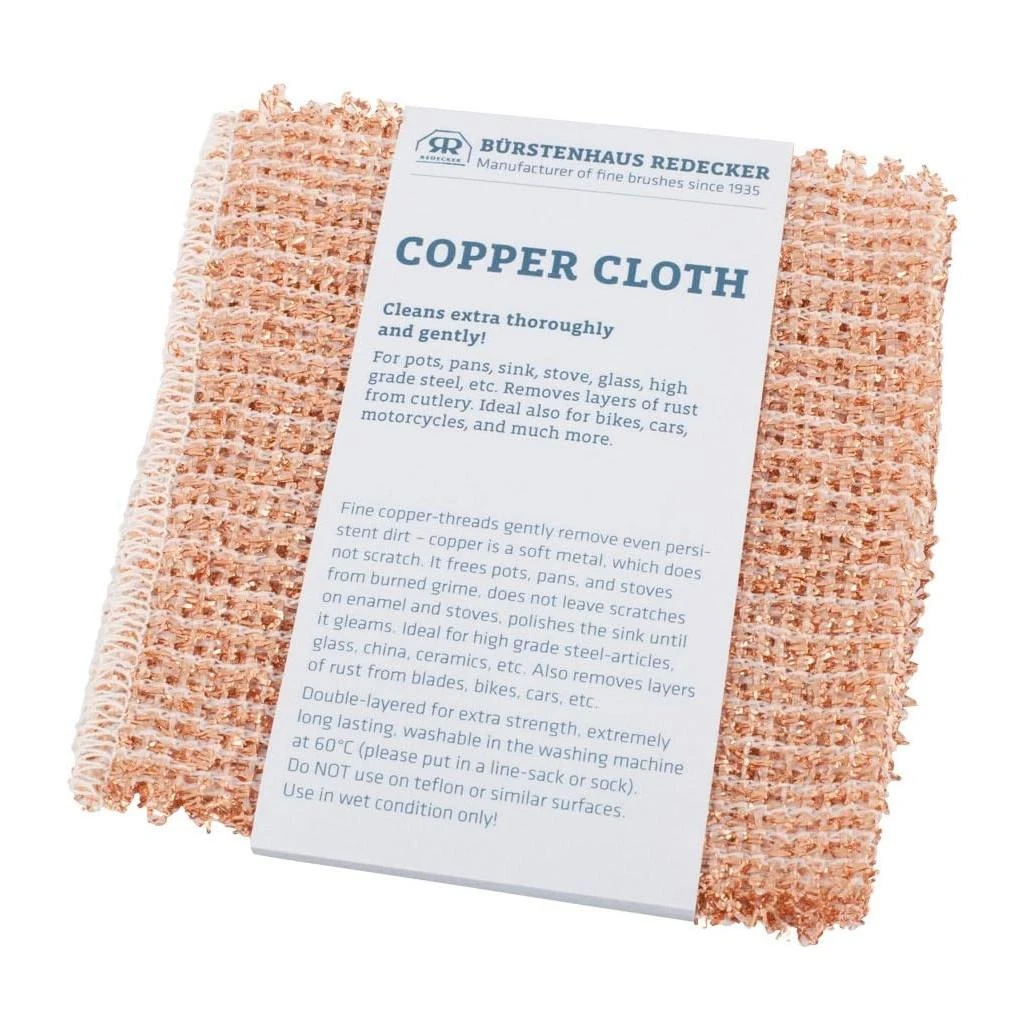 Copper Cleaning Cloth - Pack of 2 - The Gourmet Warehouse