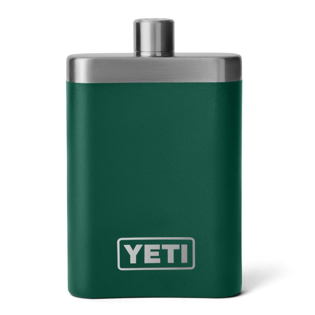 Yeti Flask 207 ML + Funnel, Black Forest Green - The Gourmet Warehouse