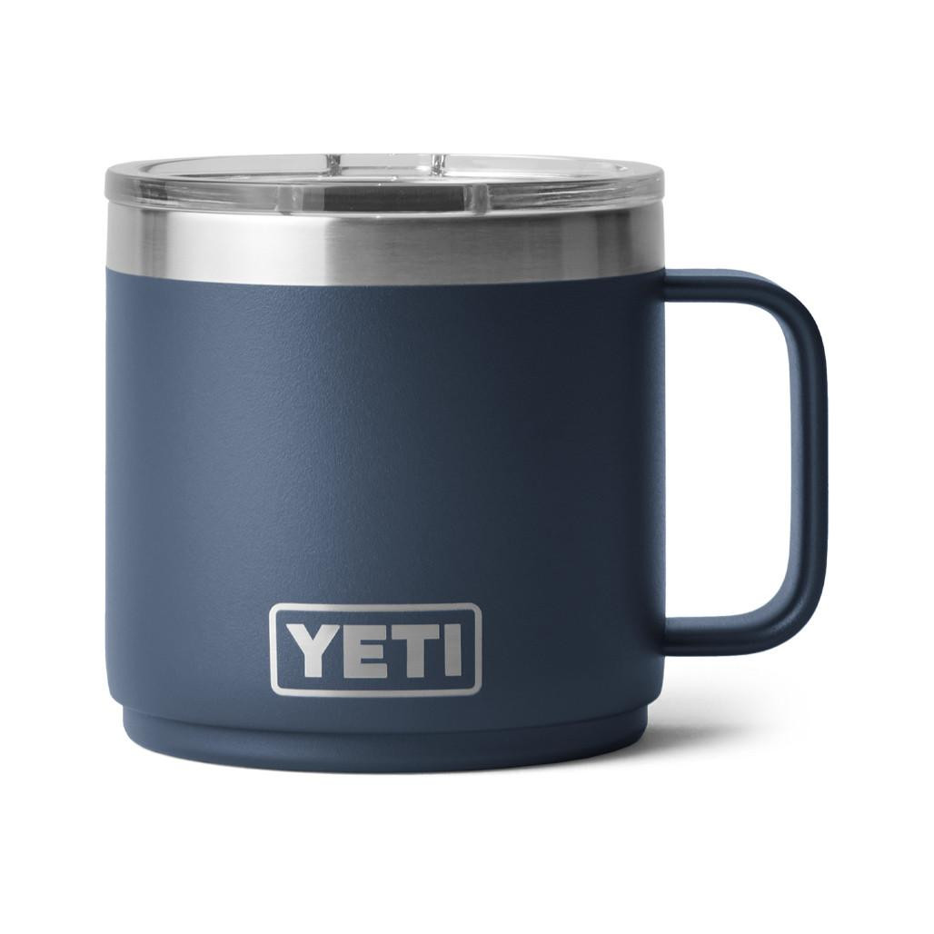 Rambler 414 ml Stackable Mug - Ceramic Lining, Navy - The Gourmet