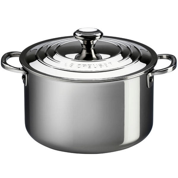 Stockpot - Tri-Ply Stainless, 10.2L - The Gourmet Warehouse