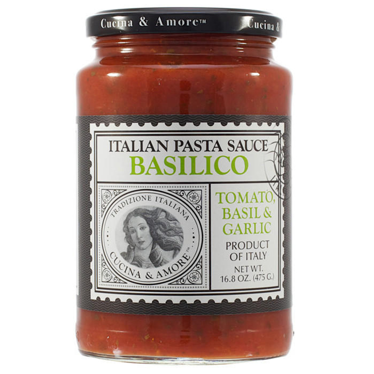 Basilico Tomato Basil Garlic Pasta Sauce 16.8oz The Gourmet