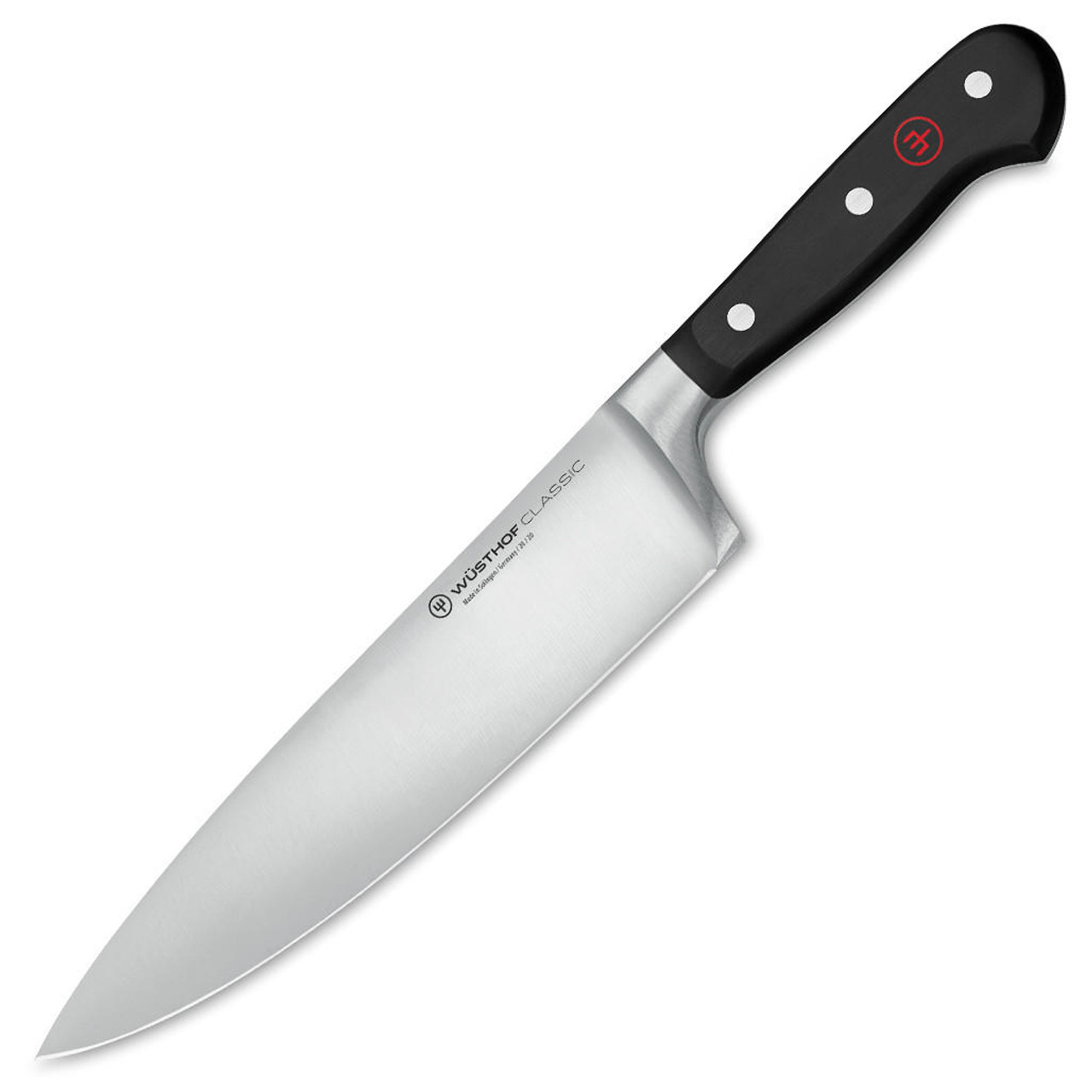 Classic Chef's Knife - Black, 8-in - The Gourmet Warehouse