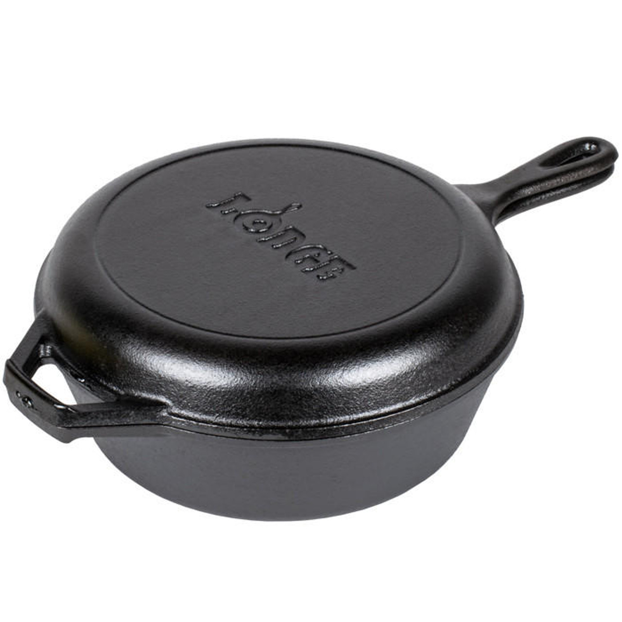 Logic Pre-Seasoned Combo Cooker, 3Qt