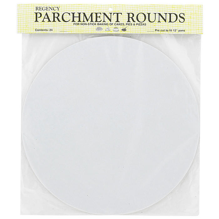 Parchment Paper 12-in Round, Set of 24 The Gourmet Warehouse