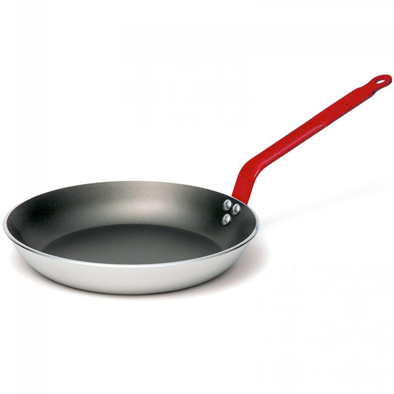 de Buyer Choc Non-Stick Round Pan - Red Iron Handle 12.5