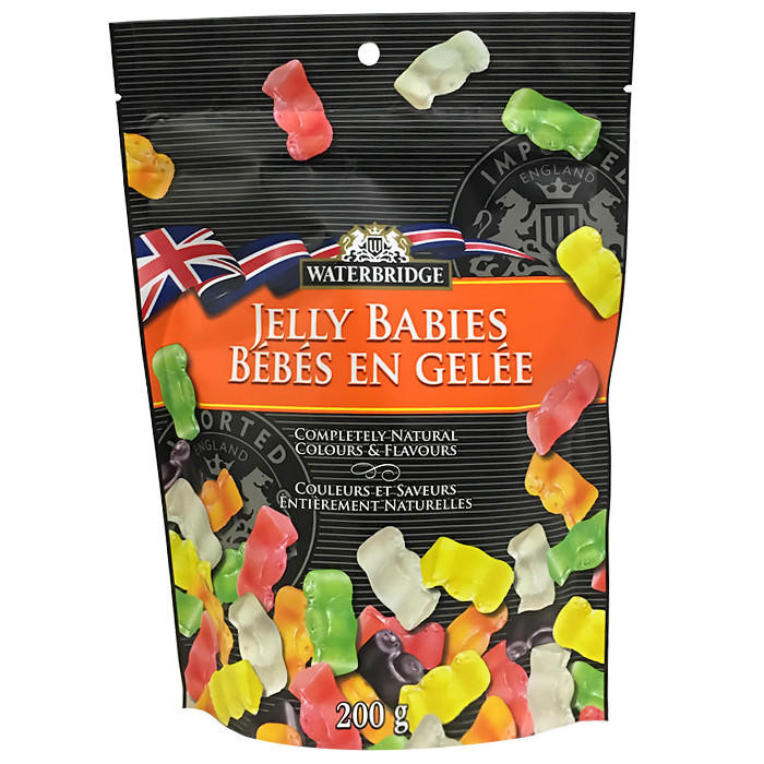 Jelly Babies Pouch, 175g - The Gourmet Warehouse