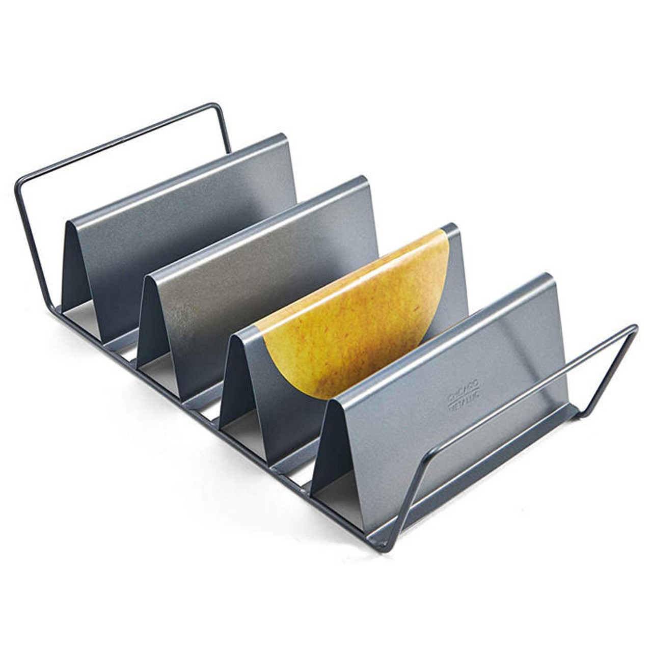 Taco Holder Plates Taco Accessories Taco Shell Mold For Frying Taco Bar  Serving Dishes Stainless Steel Tray With Sauce Bowl