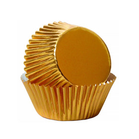 Gold Tulip Cupcake Liners, Foil Muffin Baking Cups (3.35 x 3.5 In, 100 –  Sparkle and Bash