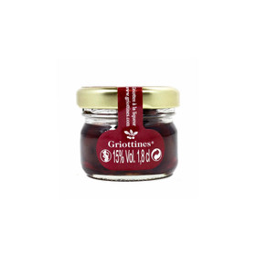GRIOTTINES Griottines Cherries in Kirsch - Mini Jar, 18ml