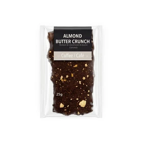 FRASER VALLEY GOURMET Almond Butter Crunch - Coffee, 25g 