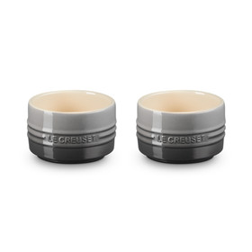 Oyster Stackable Ramekins, Set of 2