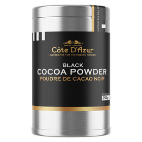 COTE D'AZUR Black Cocoa Powder, 250g 