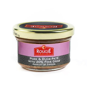 ROUGIE Duck & Pork Pate with Foie Gras, 80g